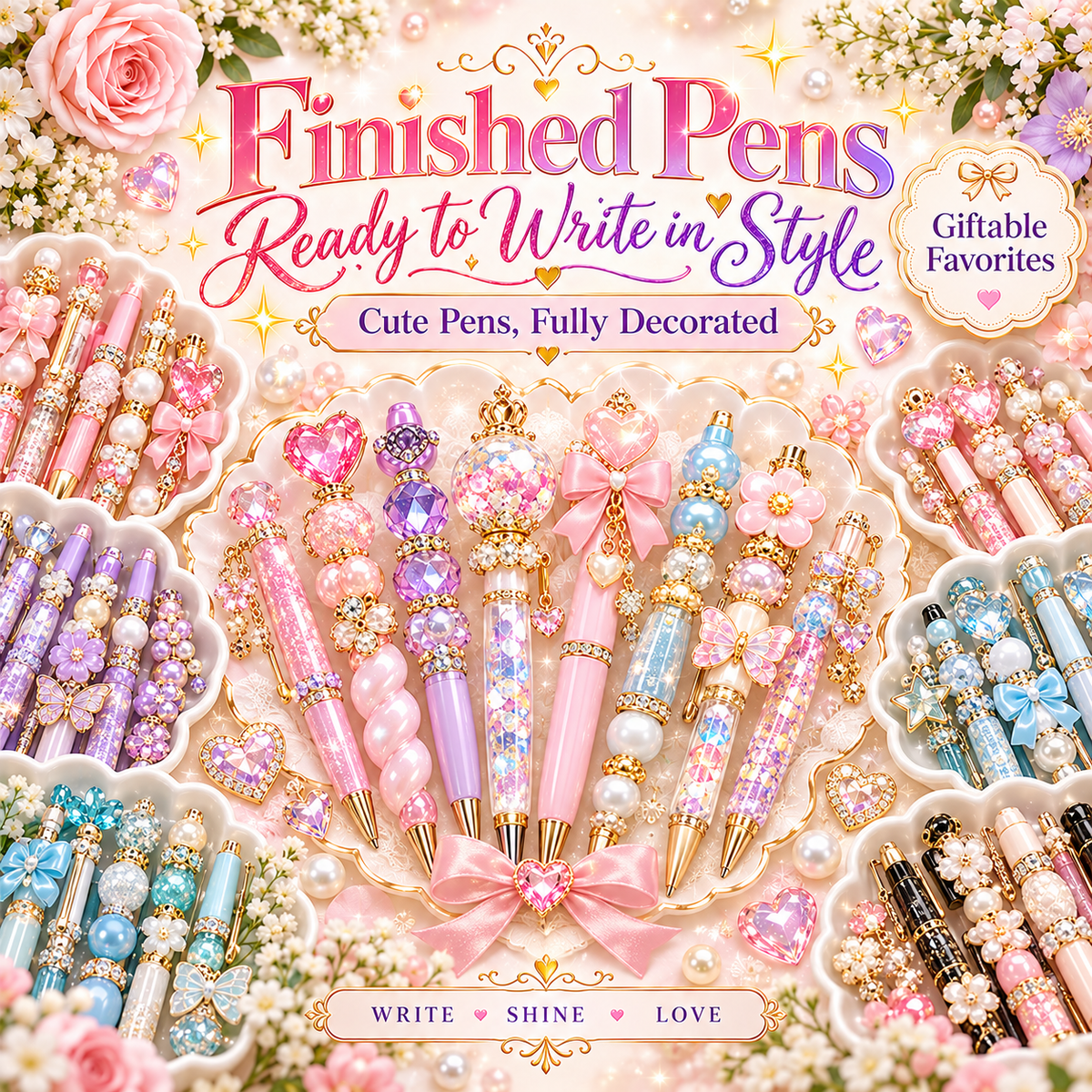 Finished Pens