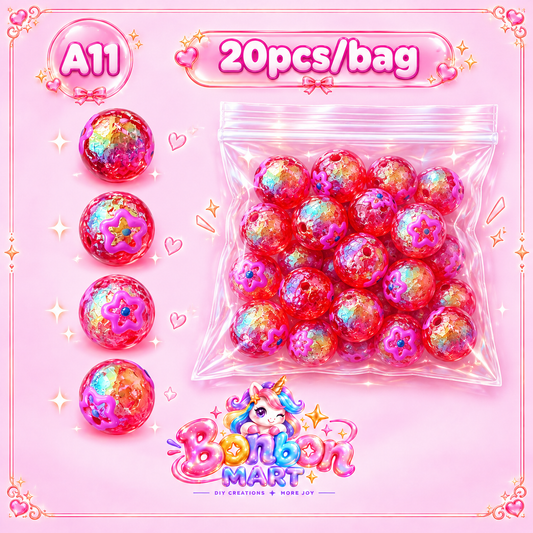 A11 · Starry Crushed Ice Bead (20pcs/bag)